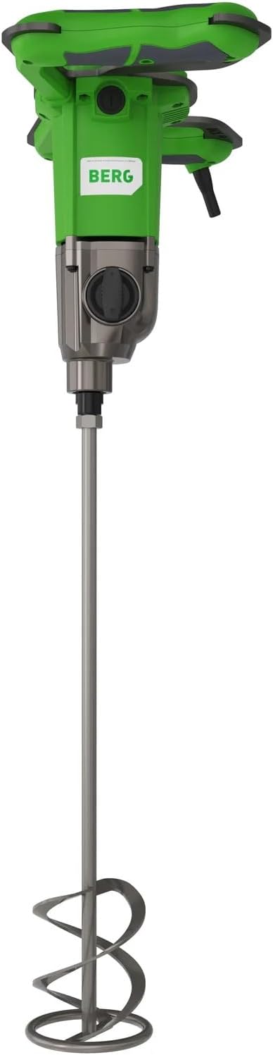 BERG MX 14 Handrührwerk 1400 W I Profi-Rührwerk mit 1-Gang-Getriebe, stufenloser Drehzahl &amp; 5m Kabel