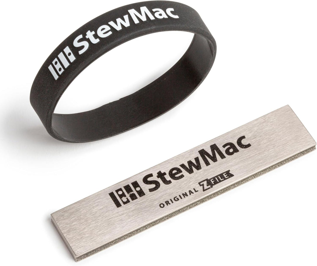 StewMac Compact Original Z-File Bundkrönungsfeile, 300er Diamant-Körnung, Gitarrenbundfeile mit dopp