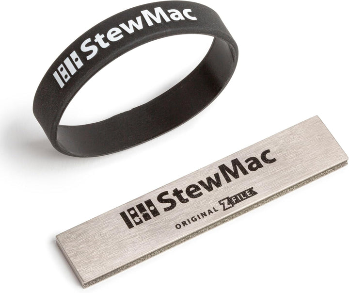 StewMac Compact Original Z-File Bundkrönungsfeile, 300er Diamant-Körnung, Gitarrenbundfeile mit dopp