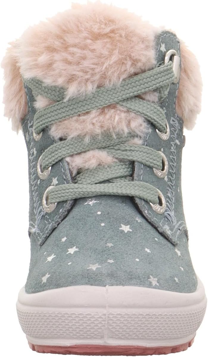 Superfit Mädchen Groovy Warm Gefütterte Gore-tex Schneestiefel 23 EU Schmal Hellgrün 7510, 23 EU Sch
