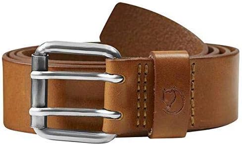 Fjällräven Unisex Singi Two-pin Gürtel (1er Pack) 110 Braun (Leather Cognac), 110 Braun (Leather Cog