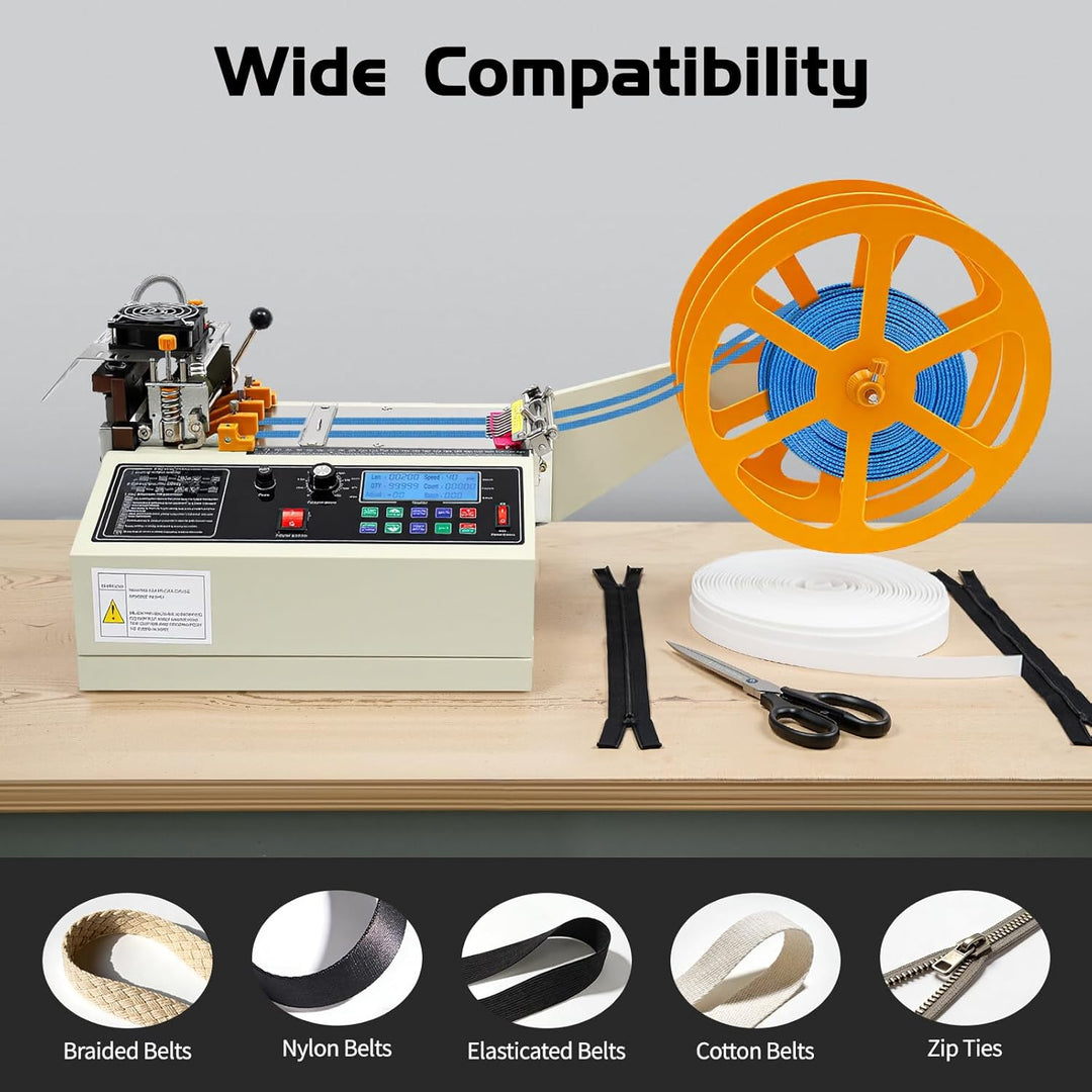 Automatischer Heiss- und Kaltschneider 400W mit LCD-Bildschirm, Schneiddicke bis 6mm, 0-450℃ Tempera