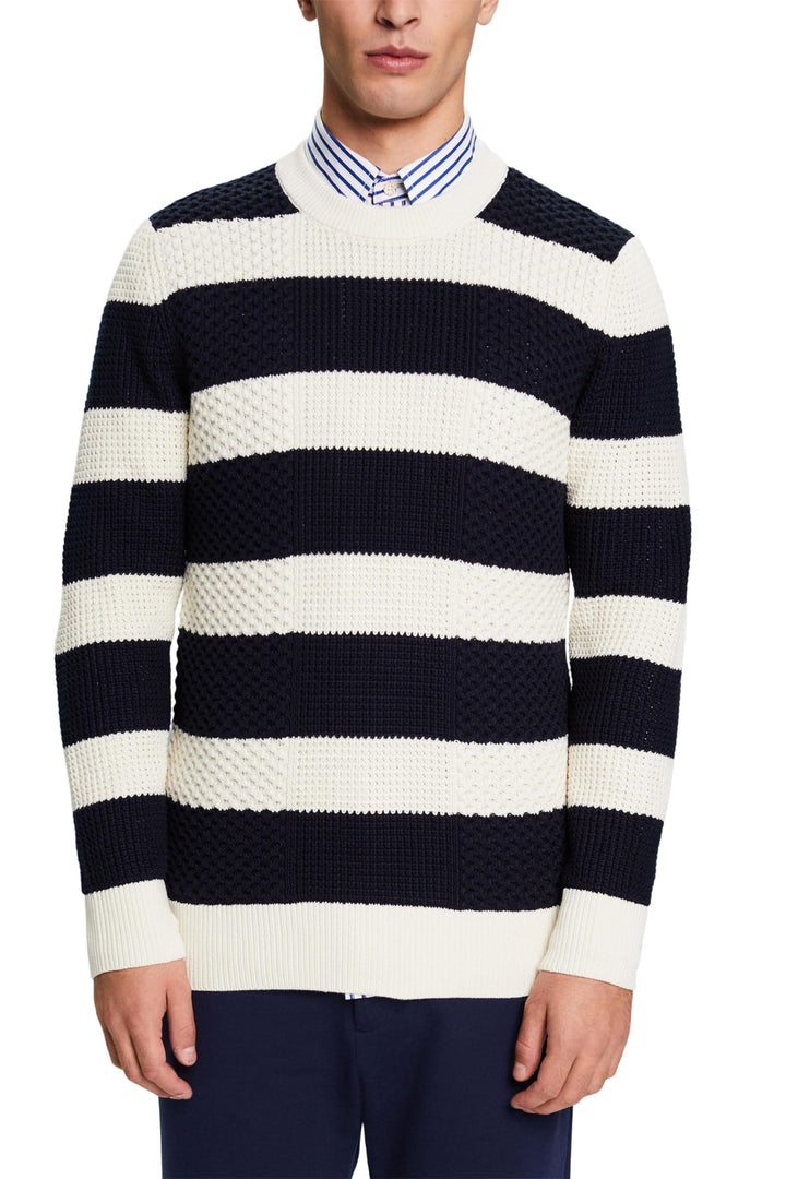 ESPRIT Herren Pullover XXL 400/Navy, XXL 400/Navy