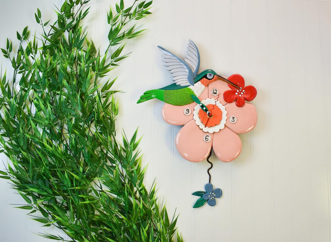 Enesco Allen Designs Vogeluhr, 32 cm hoch