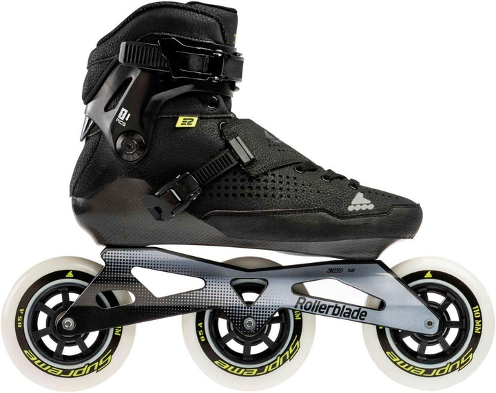 Rollerblade Unisex Jugend E2 110 Inlineskate 305 Schwarz, 305 Schwarz