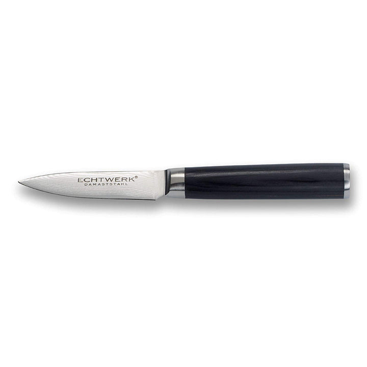 Echtwerk Damaszener Schälmesser, Gemüsemesser/Obstmesser, kleines handliches Küchenmesser/ Allzweckm