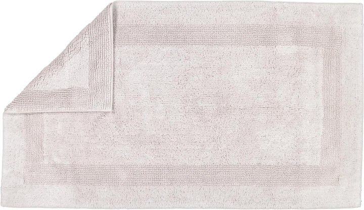 Cawö Home Badteppiche Luxus Badteppich 1000 Silber - 775 70x120 cm, 70x120 cm