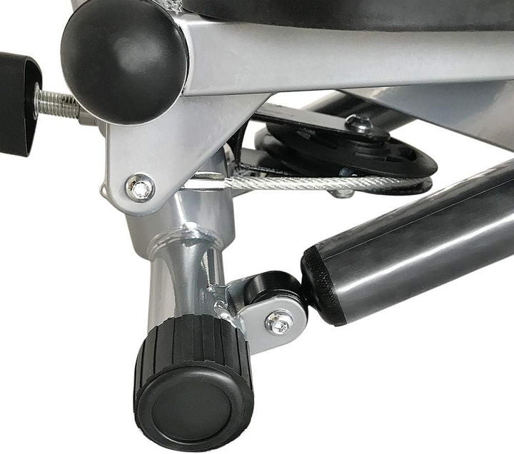 Stepper mit Lenker, Stepper, Fitness, Wohnung, LCD-Display, verstellbarer Widerstand, Training, Hüft