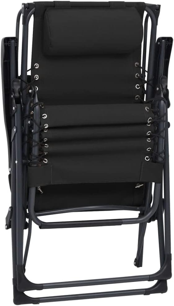 vidaXL Liegestuhl Klappbar Gartenstuhl Sonnenliege Relaxliege Gartenliege Strandliege Campingstuhl R