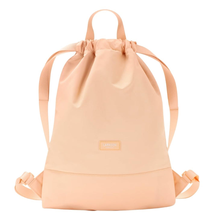 LARKSON Turnbeutel Damen &amp; Herren Orange - No 7 - Rucksack Damen für Sport und Festival - Beutel Ruc