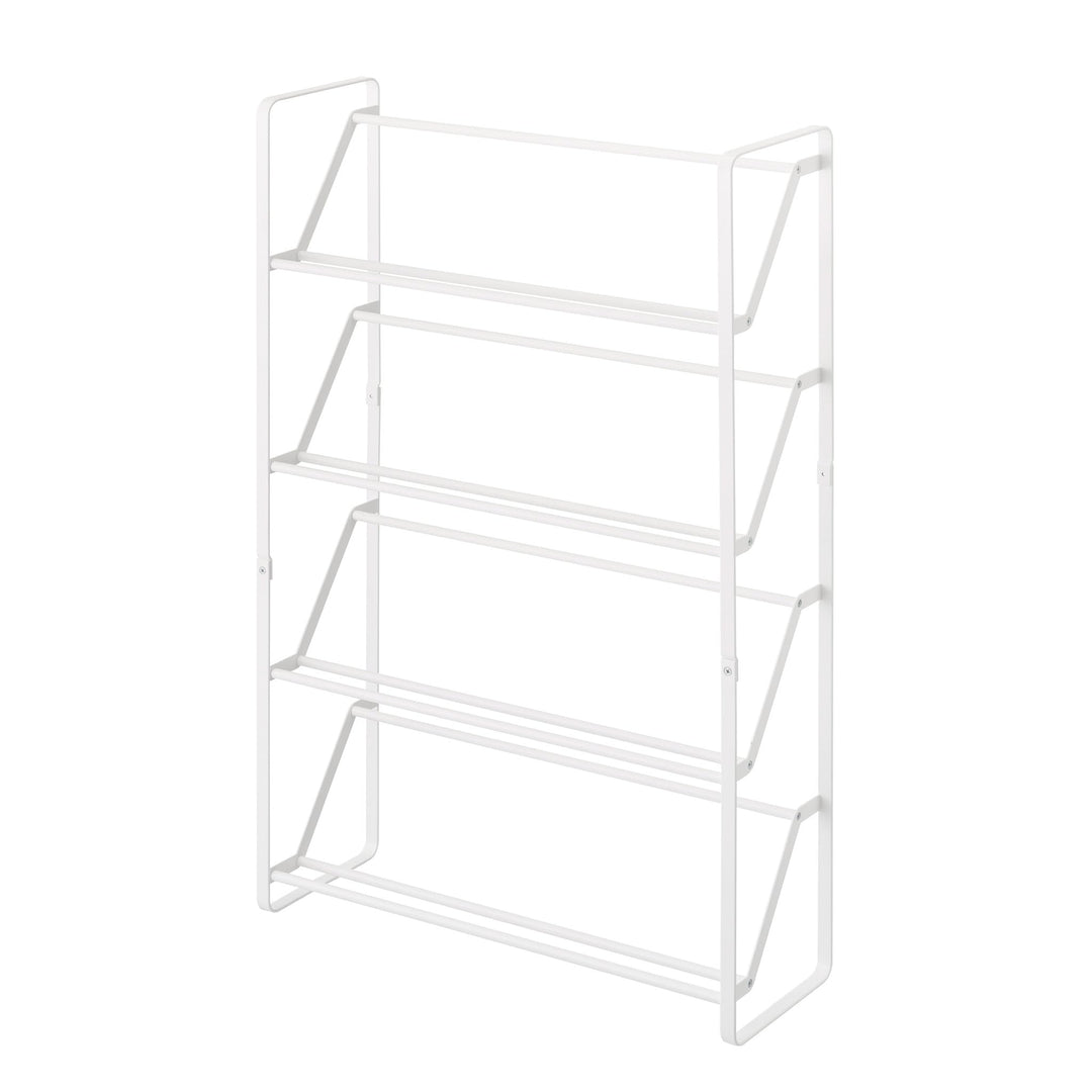 Shoe rack - Slim 4 - white Weiss, Weiss