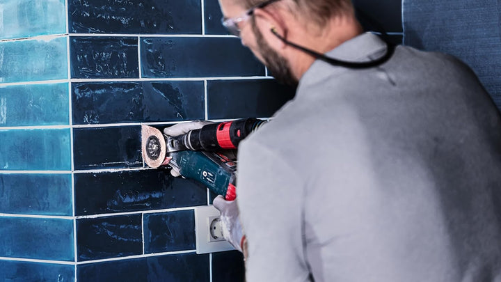 Bosch Professional 1x Schleifplatte Expert 3 max AVZ 70 RT4 (für Mörtel, Ø 70 mm, Zubehör Multifunkt