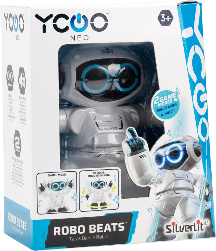 Ycoo 88587 Robo Beats YCOO-88587-Robo Tanzender Roboter-Ton-und Lichteffekten-Berühren Sie den Kopf