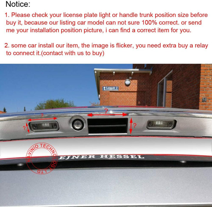 【1280 * 720 Pixel 1000TV Linien Rückfahrkamera Kit】 7 Zoll TFT LCD Bildschirm Auto Monitor + HD Rück