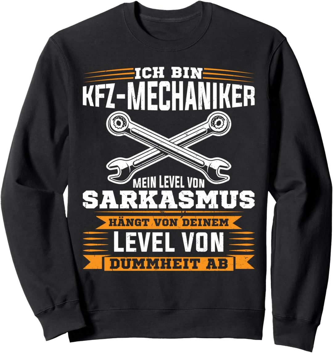 KFZ-Mechaniker Auto-Mechaniker Mechaniker Sweatshirt