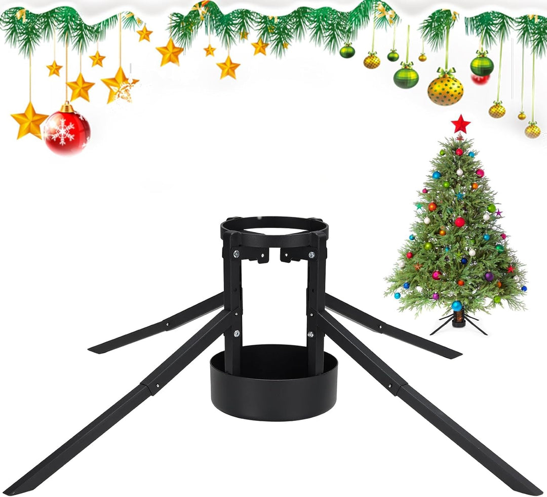Weihnachtsbaumständer, Stabile Abnehmbare Weihnachtsbaumständer Baumhalter für Lebenige Weihnachtsba