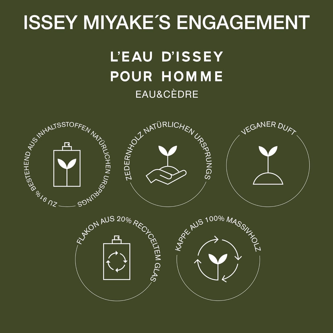 Issey Miyake MIYAKE Les eaux de Matiere Cedre EDT Intense NEW, 50 ml.