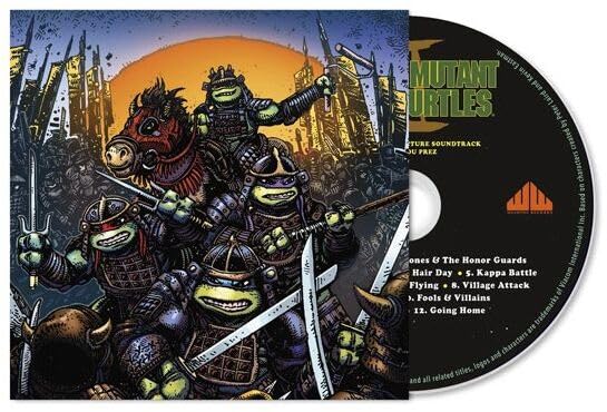 Teenage Mutant Ninja Turtles Part III (Original Soundtrack), Audio-CD