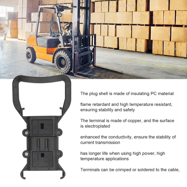 80A Batterieladestecker Gabelstapler Stromanschluss Batterieanschluss Batterietrennstecker Stecker u