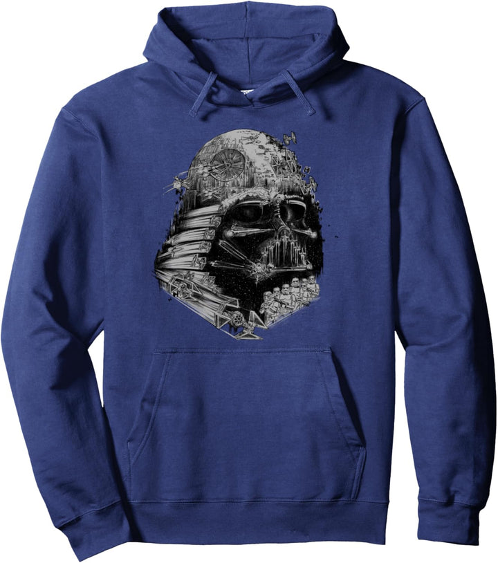 Star Wars Darth Vader Empire Things Helmet Poster Pullover Hoodie