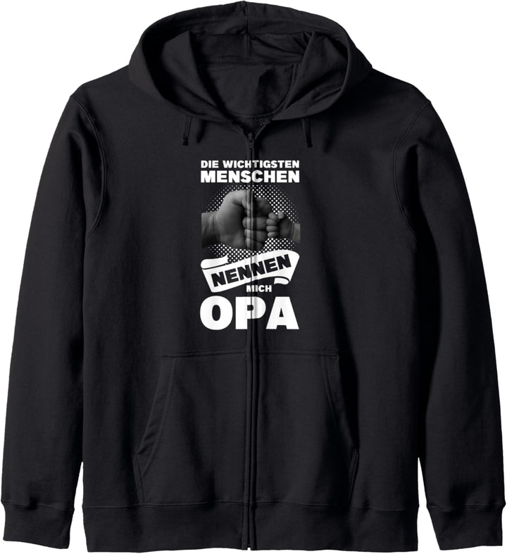 Die wichtigsten Menschen nennen mich Opa Papa Opa Kapuzenjacke
