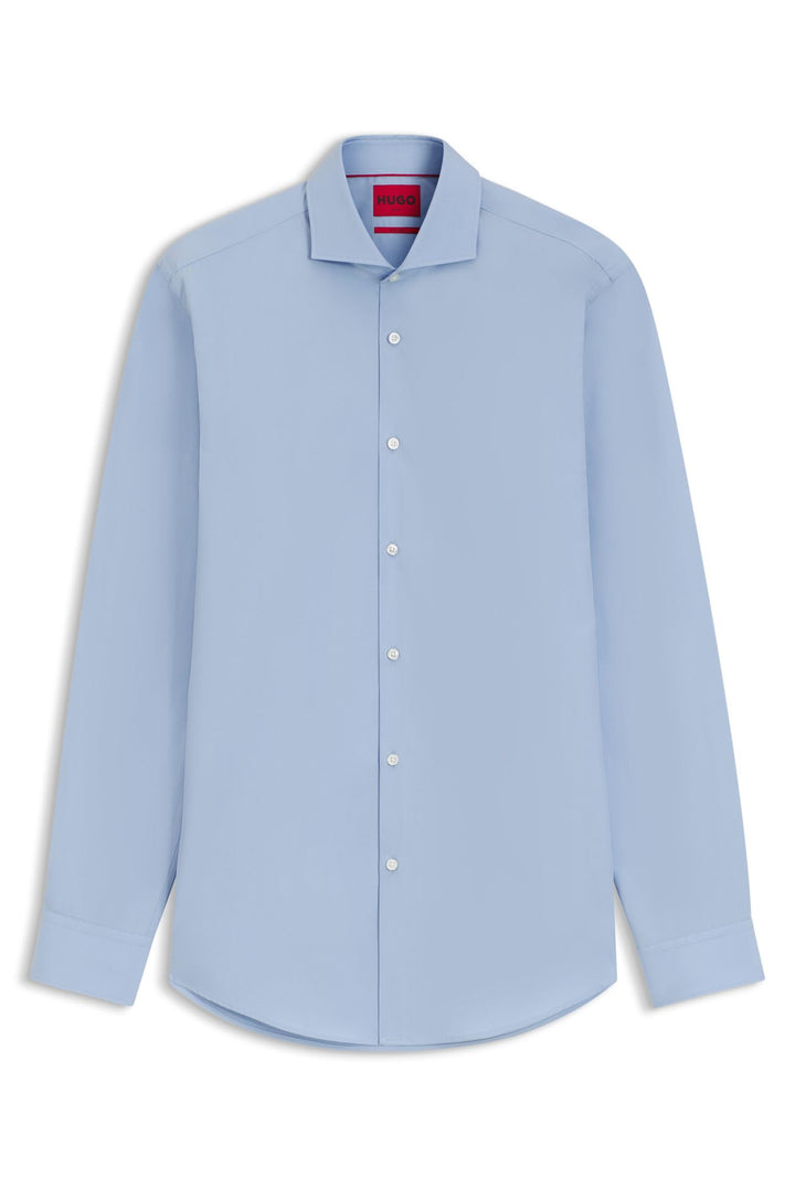 HUGO Herren C-Jason Shirt, 38 Light/Pastel Blue 459
