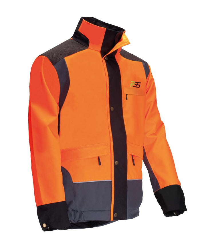 PSS Regenjacke wasserdicht X-treme Rain Orange/Grau 3XL Orange, Schwarz, 3XL Orange, Schwarz