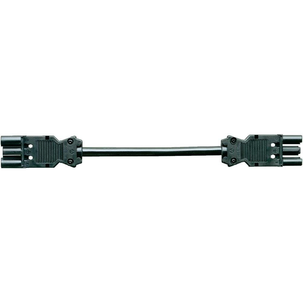 Wieland 99.400.6046.6 Anschlusskabel, schwarz, 1 m