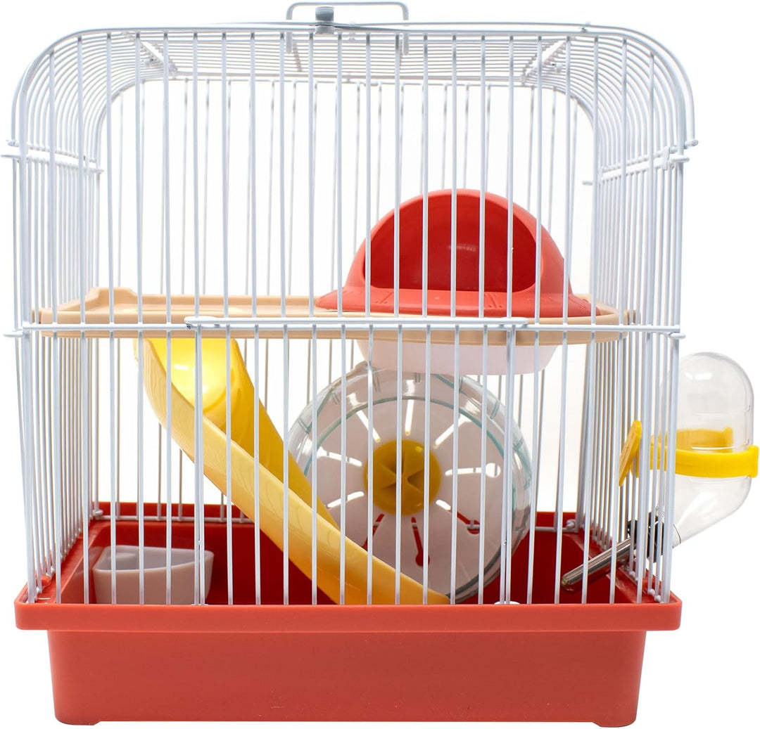ICA ham10 Käfig Play Garden Metall Gerade grün L 18 x B 17 x H 17 cm, grün L 18 x B 17 x H 17 cm