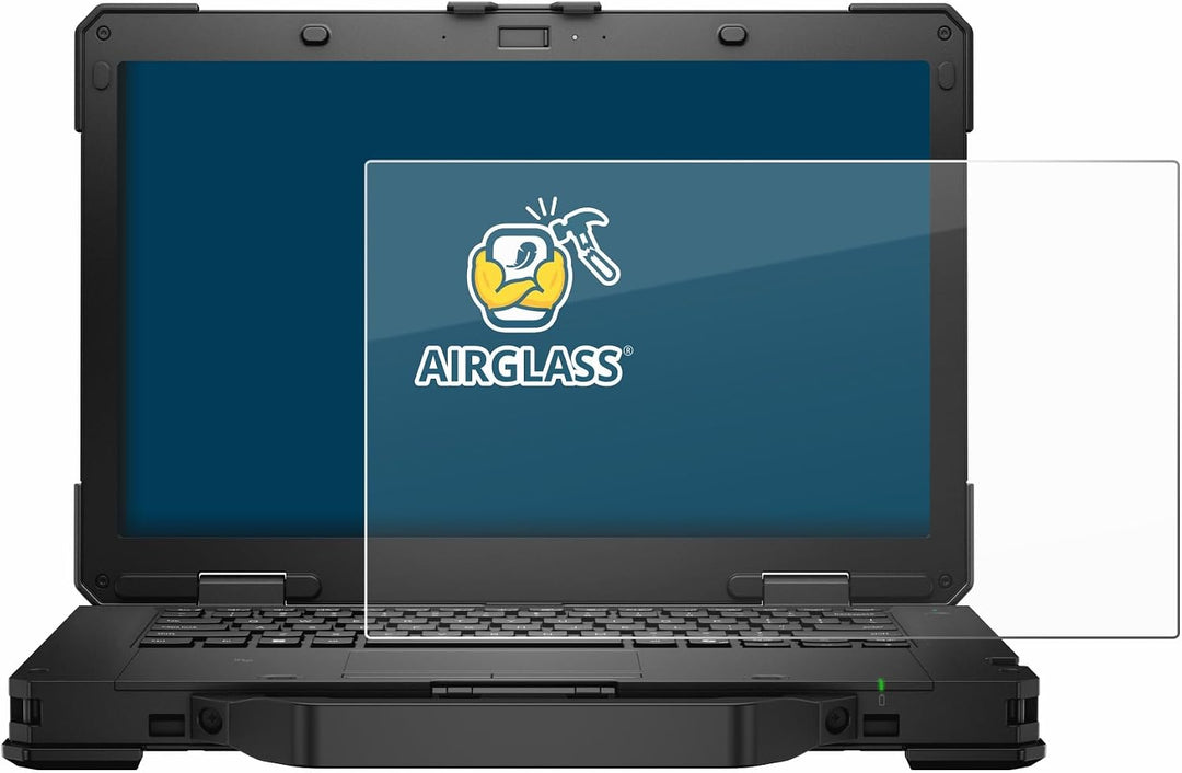 BROTECT Schutzglas für Dell Pro Rugged 14 Laptop Schutzfolie Panzer Folie Glas[Extrem Kratzfest 9H,