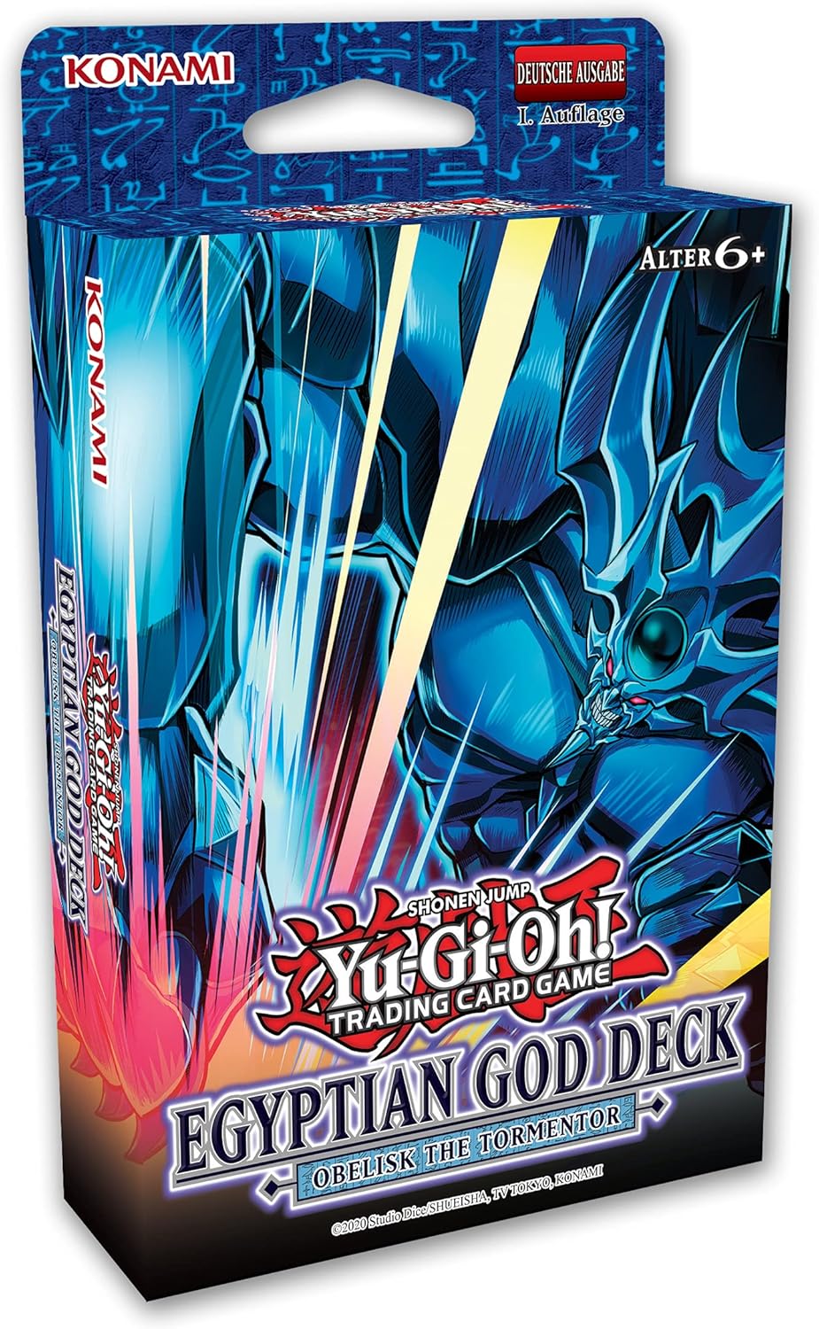 Yu-Gi-Oh! TRADING CARD GAME Ägyptisches Götter-Deck Set: Obelisk der Peiniger + Slifer der Himmelsdr