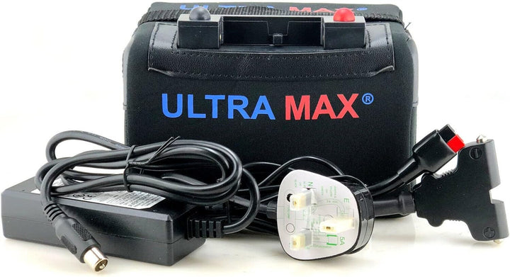 ULTRAMAX 12V 22AH LITHIUM GOLF TROLLEY BATTERY WITH USB PORT (LI22-12USB)