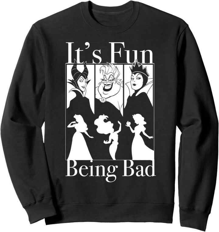 Disney Princess Villain Trio Fun Being Bad Sweatshirt