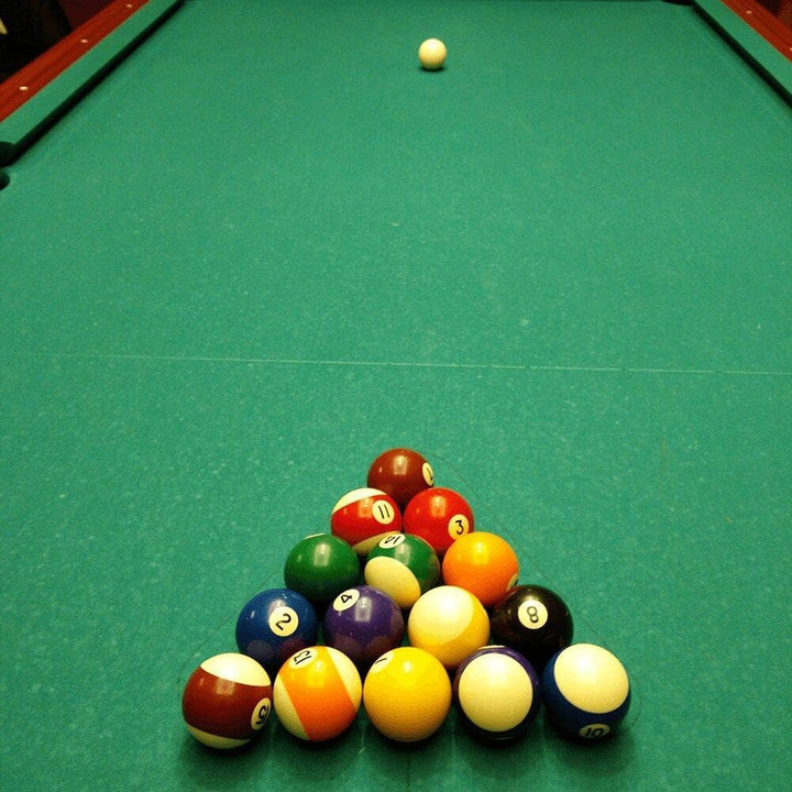 1set 9ft Billard Pool Tischdecke Kissen Streifen Snooker Tuch Filz Premium Billardtisch Abdeckung Sn