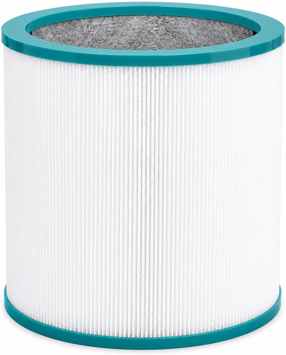 2 Lamellen-Hepa-Filter - Für Dyson TP00, TP03, AM11, TP02 kompatibel - Bestleistung beim Saugen