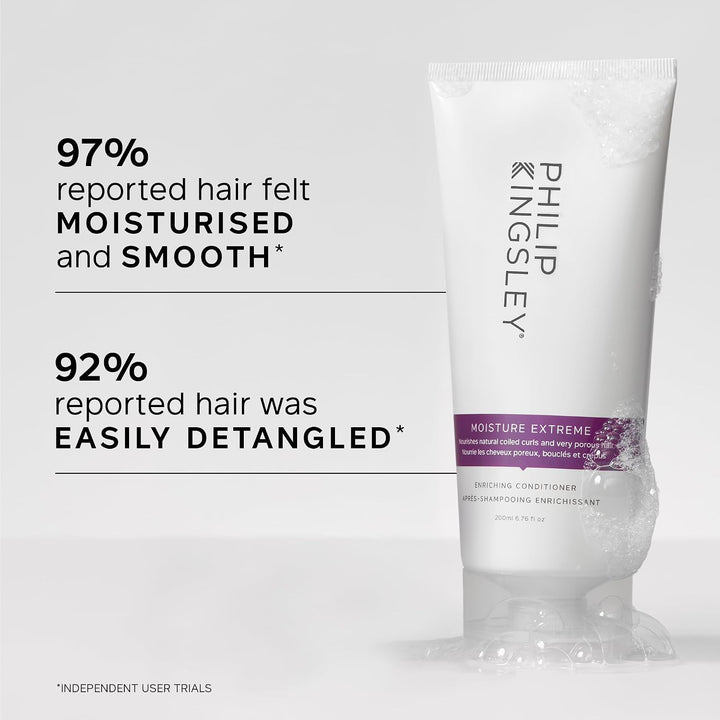 Philip Kingsley | Feuchtigkeit Extrem bereichernder Conditioner | Für lockiges, trockenes, strapazie