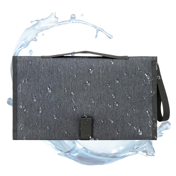 Wickeltasche Handtasche – wasserdicht mit Haken für Kinderwagen – Wickelunterlage mit Matratze, für