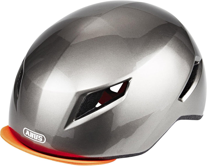 ABUS YADD-I Fahrradhelm S (51-55 cm) brilliant grey, S (51-55 cm) brilliant grey