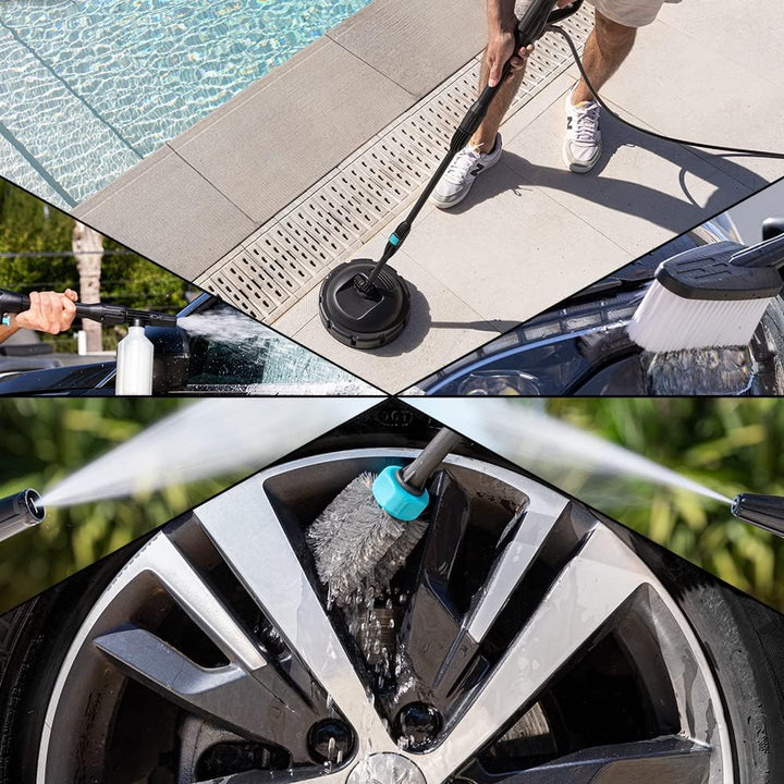 Cecotec Hochdruckreiniger HydroBoost 1600 Car&Garden, 1600 W, Zuhause, Garten oder Auto, Durchfluss