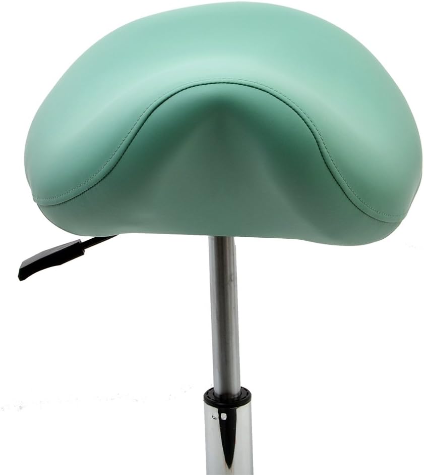 Promafit Sattelhocker/Sattelstuhl mit Gummirollen für alle Böden und Metallfuss - ergonomisch - stuf