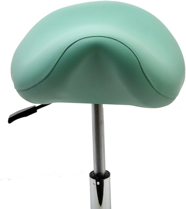 Promafit Sattelhocker/Sattelstuhl mit Gummirollen für alle Böden und Metallfuss - ergonomisch - stuf