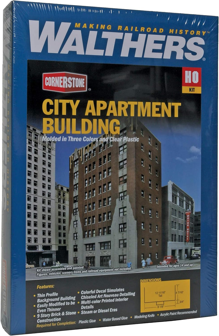 Walthers Cornerstone 933-3770 Modellbau, Hobby, Zusammenbau, detailliert