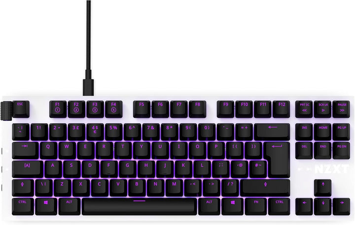 NZXT Function TKL Mechanische PC Gaming Tastatur - beleuchtet - lineare RGB Schalter - MX kompatible