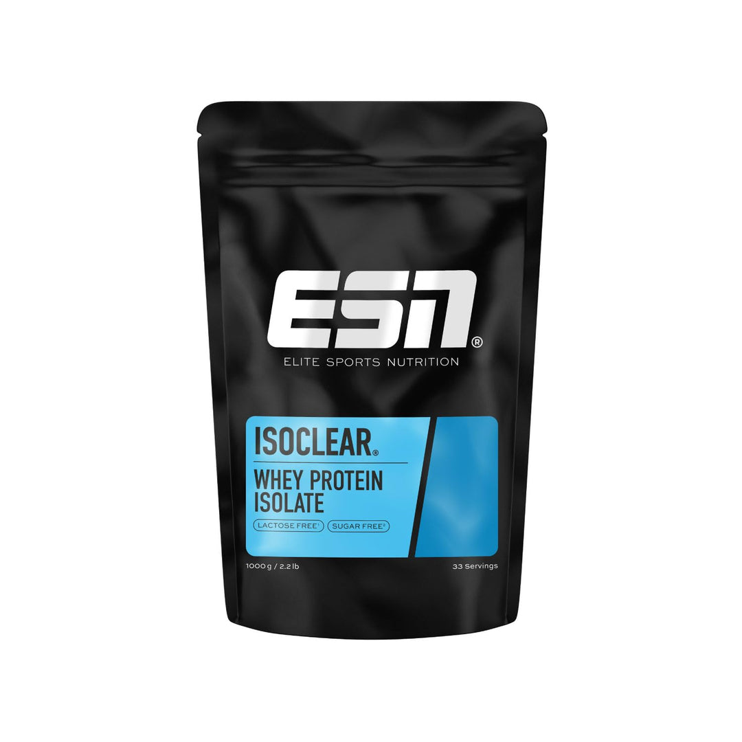 ESN ISOCLEAR Whey Isolate Protein Pulver, 1000g, Mango Peach Iced Tea, Proteinlimo mit fruchtig leck