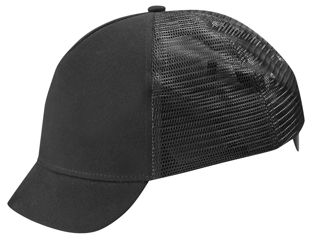Uvex U-Cap Vent Mesh Anstosskappe - Kurzer Schirm - Schwarz - 60-63 cm 55-59 cm, 55-59 cm