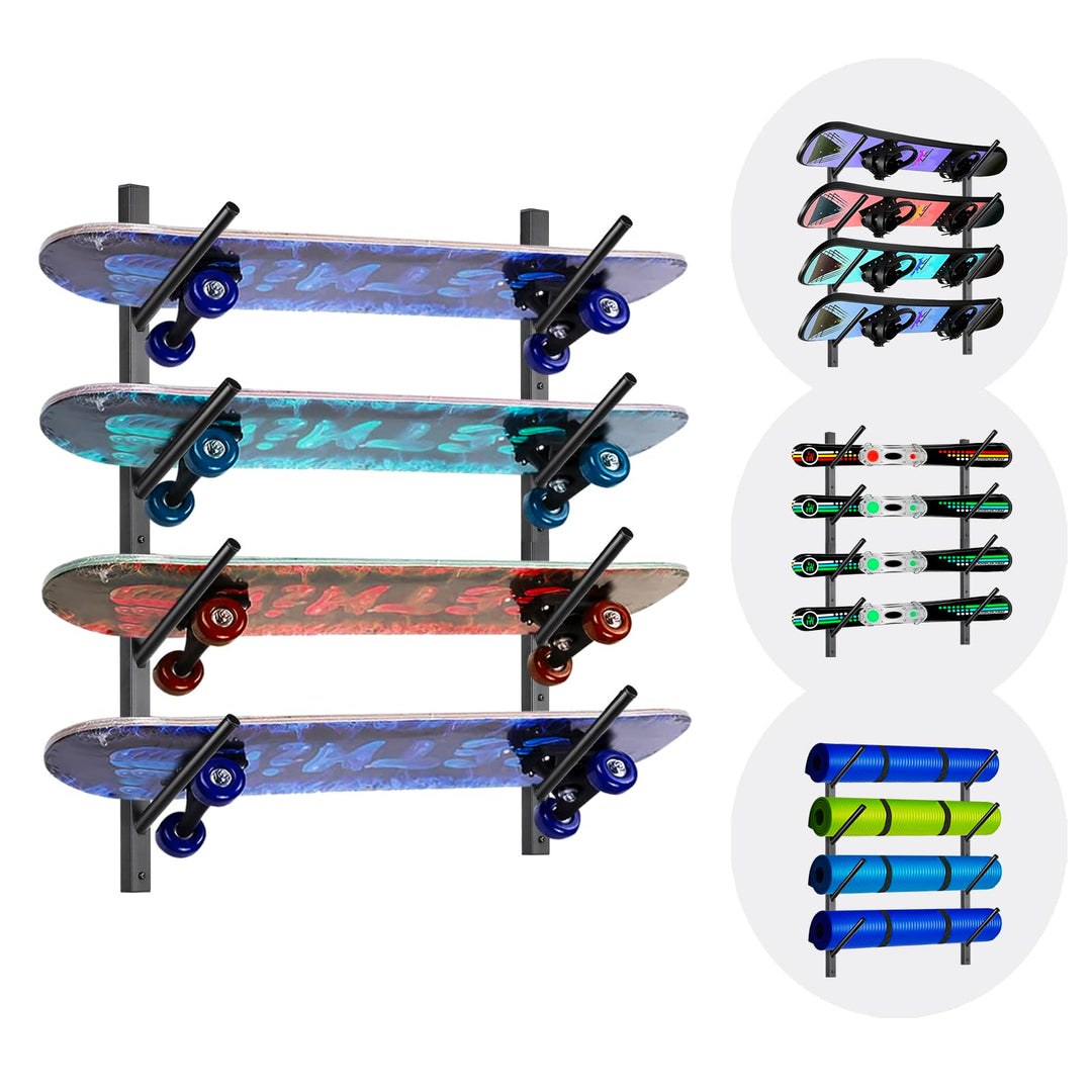 Skateboard Wandhalterung, Skateboard Halterung, Snowboard Wandhalterung, Snowboard Halterung Wand, S