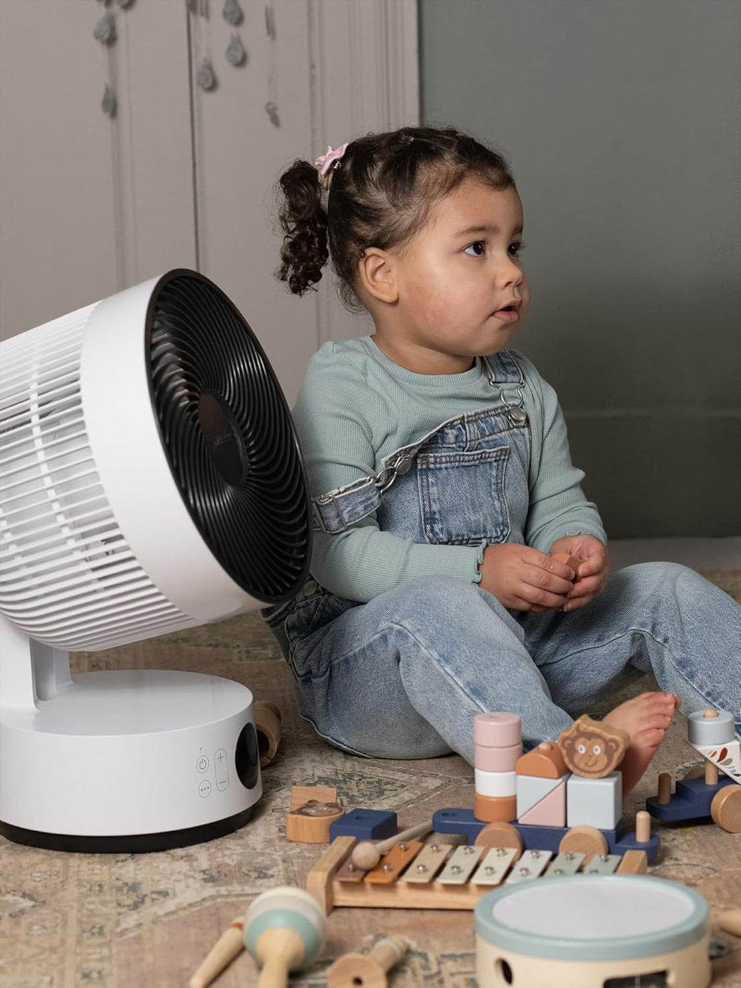 MEACO MeacoFan Sefte® Tischventilator - 10"" Luftumwälzer mit 12 Geschwindigkeiten - Horizontale und