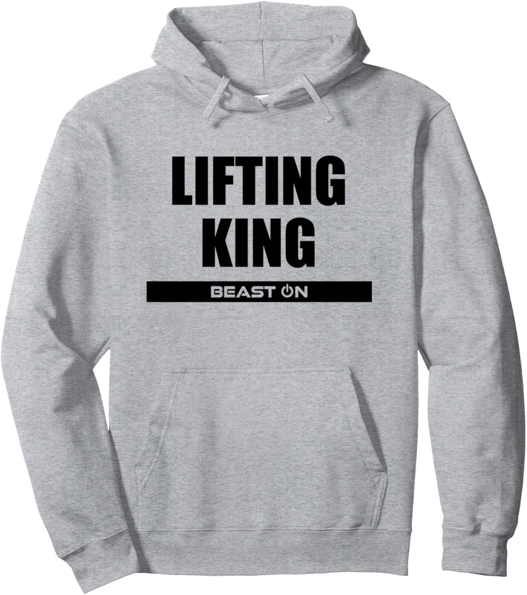 Lifting King Fitness Workout Gym Bodybuilding Motivation Pullover Hoodie