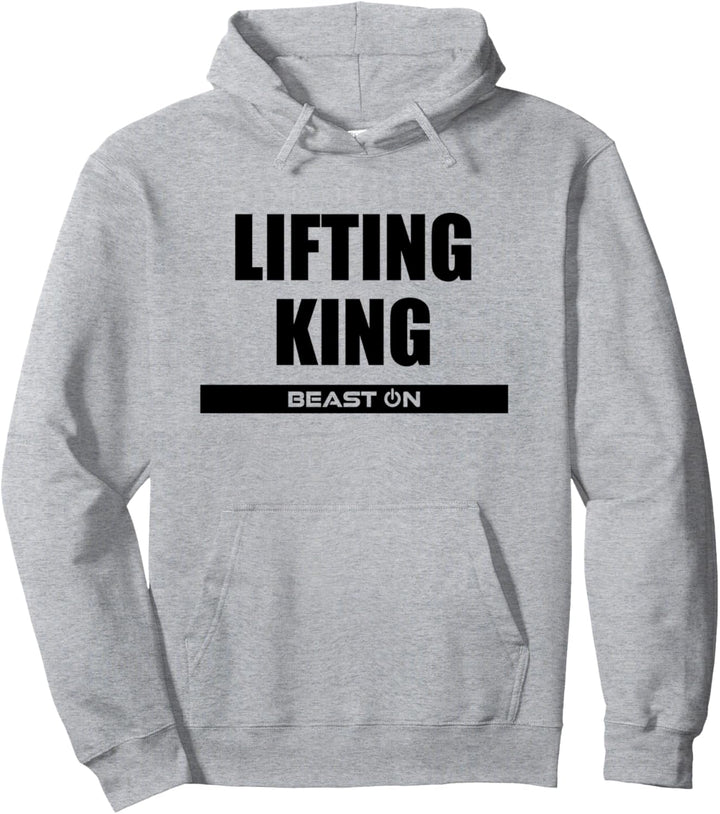 Lifting King Fitness Workout Gym Bodybuilding Motivation Pullover Hoodie