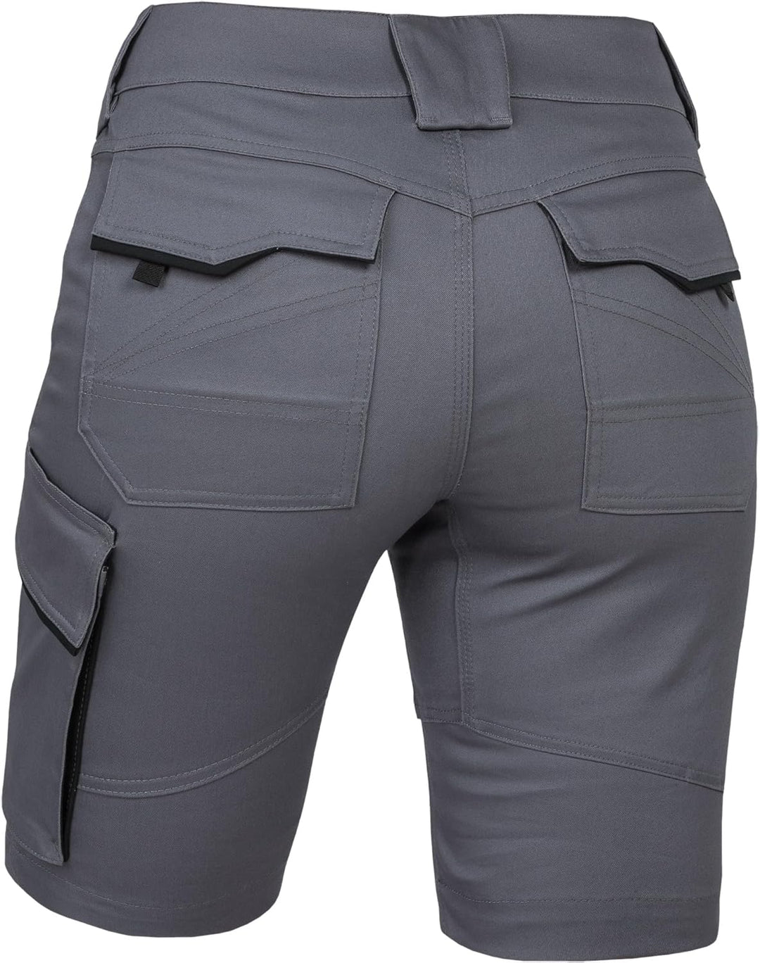 Leibwächter Kurzehose Damen Shorts Flex LINE grau-schwarz Nr. FLXDK27 Grösse 40